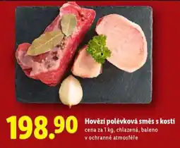 Lidl Hovězí polévková směs s kostí nabídka