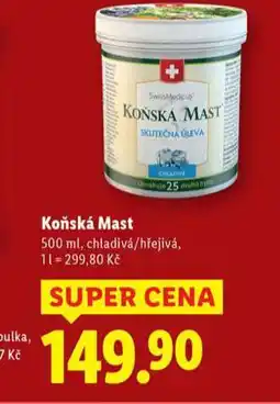 Lidl Koňská mast nabídka