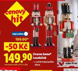 Lidl Livarno home louskáček nabídka