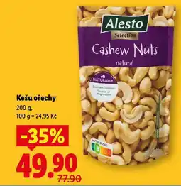 Lidl Kešu ořechy nabídka