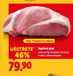 Lidl Vepřová plec nabídka