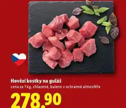 Lidl Hovězí kostky na guláš nabídka