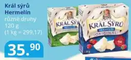 Potraviny CZ Král sýrů Hermelín nabídka