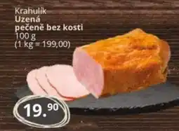Potraviny CZ Krahulik Uzená pečeně bez kosti nabídka