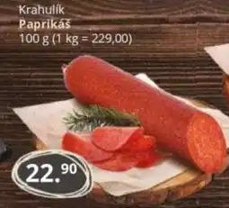 Potraviny CZ Krahulik Paprikáš nabídka