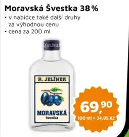 Můjobchod Moravská Švestka 38% nabídka