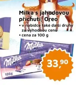 Můjobchod Milka s jahodovou příchutí, Oreo nabídka