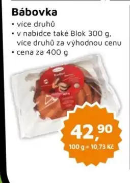 Můjobchod Bábovka nabídka