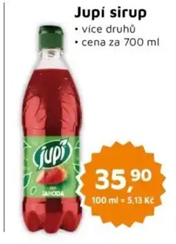 Můjobchod Jupí sirup nabídka