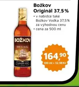 Můjobchod Božkov Originál 37,5% nabídka