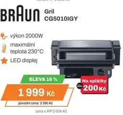 Expert Braun Gril nabídka