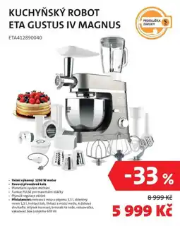 ETA KUCHYŇSKÝ ROBOT ETA GUSTUS IV MAGNUS nabídka