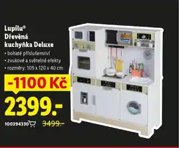 Lidl LupiluⓇ Dřevěná kuchyňka Deluxe nabídka