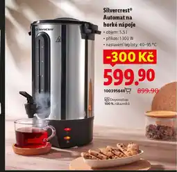 Lidl SilvercrestⓇ Automat na horké nápoje nabídka