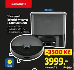 Lidl SilvercrestⓇ Robotický vysavač s odsávací stanicí nabídka