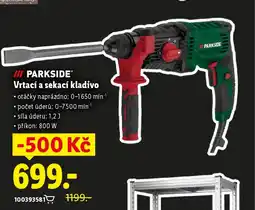 Lidl III PARKSIDE® Vrtací a sekací kladivo nabídka