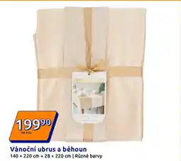 Action Vánoční ubrus a běhoun nabídka