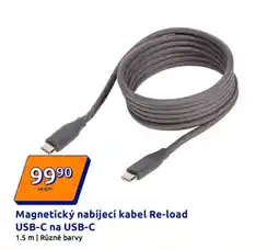 Action Magnetický nabíjecí kabel Re-load USB-C na USB-C nabídka
