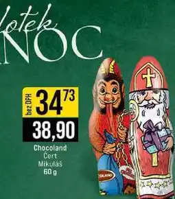 Jip Chocoland Cert Mikuláš 60 g nabídka