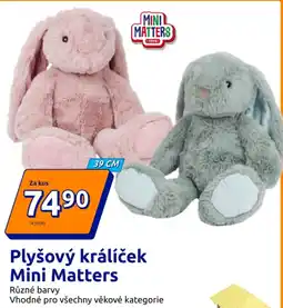 Action Plyšový králíček Mini Matters nabídka