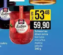 Jip Schwartau džem extra borůvka meruňka malina jahoda 340 g nabídka