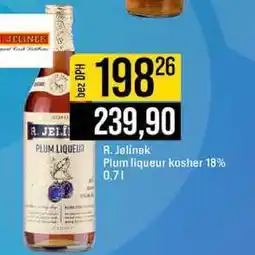 Jip R. Jelinek Plum liqueur kosher 18% 0,7l nabídka