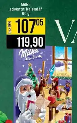 Jip Milka adventní kalendář 90 g nabídka