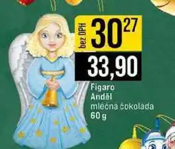 Jip Figaro Anděl mléčna čokolada 60 g nabídka
