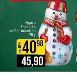 Jip Figaro Snehulák mléčná čokoláda 75g nabídka