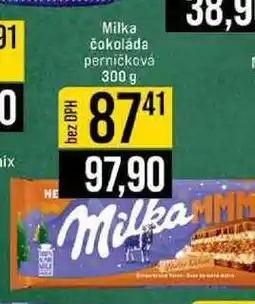 Jip Milka čokoláda perničková 300 g nabídka