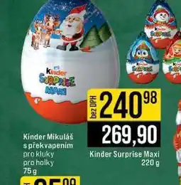 Jip Kinder Surprise Maxi 220 g nabídka