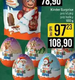 Jip Kinder Surprise pro kluky pro holky 100 g nabídka