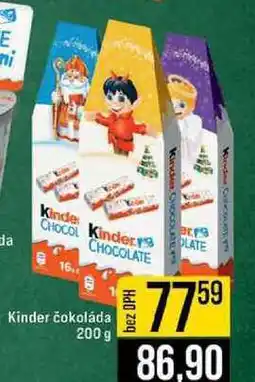 Jip Kinder čokoláda 200 g nabídka