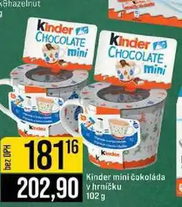 Jip Kinder mini čokoláda v hrníčku 102 g nabídka