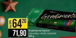 Jip Gradimento liquere čokoláda višně+caramel 153 g nabídka