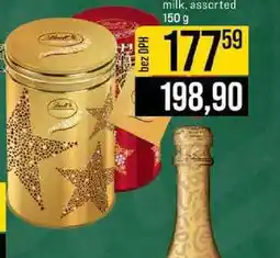 Jip Lindor tin milk, assorted 150 g nabídka