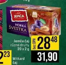 Jip Jemča čaj různé druhy 20 x 2g nabídka