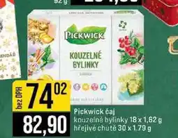 Jip Pickwick čaj kouzelné bylinky 18 x 1,62 g hřejivé chutě 30 x 1,79 g nabídka