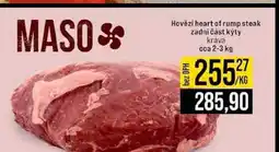 Jip Hovězí heart of rump steak zadní část kýty kráva cca 2-3 kg nabídka