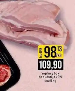 Jip Vepřový bok bez kosti, s kůží cca 5 kg 1kg nabídka