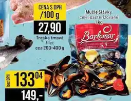 Jip Mušle Slávky celė, pasterizované 1kg nabídka