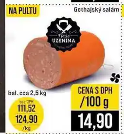Jip Gothajský salám bal. cca 2,5 kg 100g nabídka
