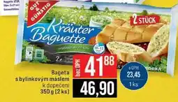 Jip Bageta s bylinkovým máslem k dopečení 350 g (2 ks) nabídka