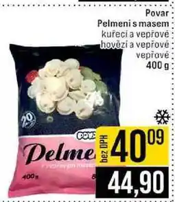 Jip Povar Pelmeni s masem kuřecí a vepřové hovězí a vepřové vepřové 400 g nabídka