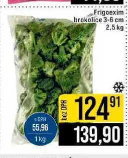 Jip Frigoexim brokolice 3-6 cm 2,5 kg nabídka