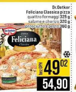 Jip Dr.Oetker Feliciana Classica pizza quattro formaggi 325 g nabídka