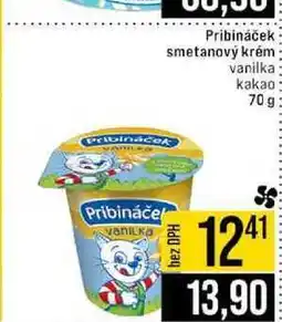 Jip Pribináček smetanový krém vanilka kakao 70 g nabídka