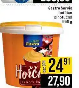 Jip Gastro Servis hořčice plnotučná 950 g nabídka