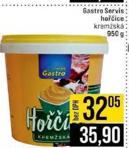 Jip Gastro Servis hořčice kremžská 950 g nabídka