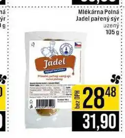 Jip Mlékárna Polná Jadel pařený sýr uzený 105 g nabídka
